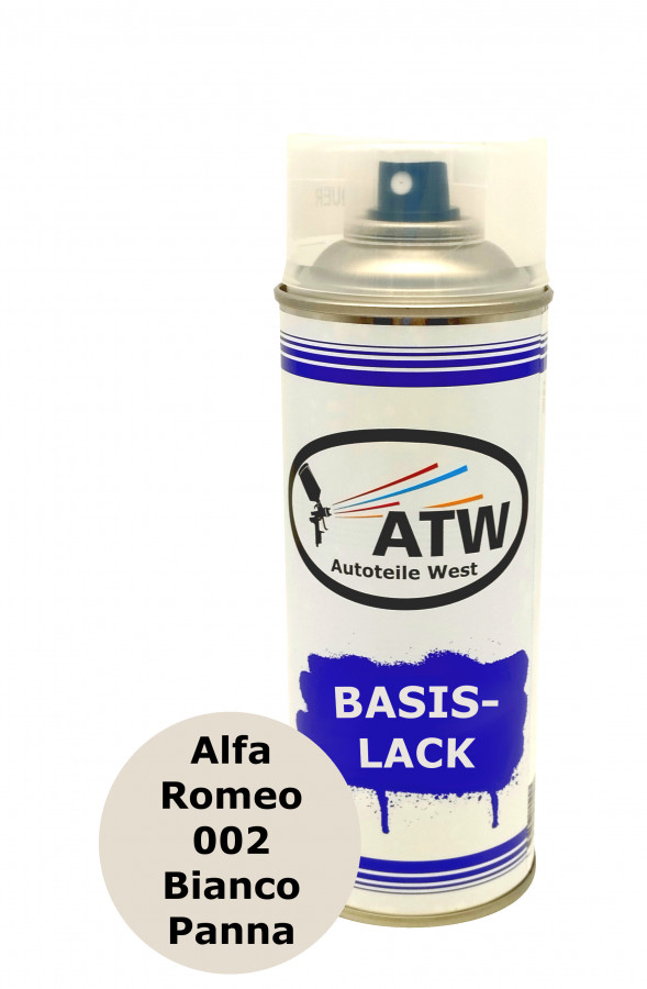 Autolack für Alfa Romeo 002 Bianco Panna